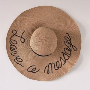Wide Brim Straw Hat